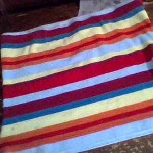 TILT rainbow tube top; size medium